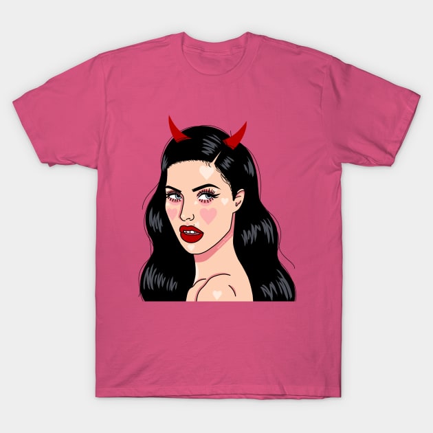 Jennifer’s Body Devil T-Shirt by thelamehuman